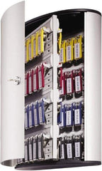 ADVANTUS - 72 Keys, Silver Key Chains - 2-1/2" Wide x 4-5/8" Deep x 15-3/4" High - Exact Industrial Supply