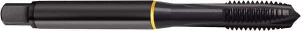 Guhring - M10x1.50 Metric Coarse, Oxide Finish, Cobalt Spiral Point Tap - Plug Chamfer, Right Hand Thread, 2.941" OAL, 0.787" Thread Length, 0.381" Shank Diam, 6H Class of Fit, Series 4415 - Exact Industrial Supply