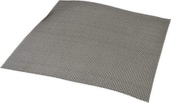 Value Collection - 20 Gage, 0.035 Inch Wire Diameter, 8 x 8 Mesh per Linear Inch, Steel, Wire Cloth - 0.09 Inch Opening Width, 12 Inch Wide x 12 Inch Stock Length - Exact Industrial Supply