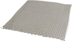Value Collection - 18 Gage, 0.047 Inch Wire Diameter, 3 x 3 Mesh per Linear Inch, Stainless Steel, Wire Cloth - 0.286 Inch Opening Width, 12 Inch Wide x 12 Inch Stock Length - Exact Industrial Supply