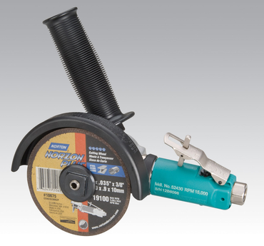 #52430 - 4" - Air Powered Cutting Tool - Exact Industrial Supply