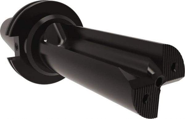 Allied Machine and Engineering - 5-1/2" Max Drill Depth, 2.2xD, 2.2" Diam, Indexable Insert Drill - 2 Inserts, CAT50 Taper Shank - Exact Industrial Supply