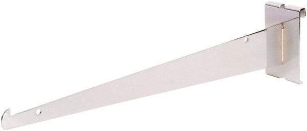 ECONOCO - Chrome Coated Shelf Bracket - 14" Long - Exact Industrial Supply