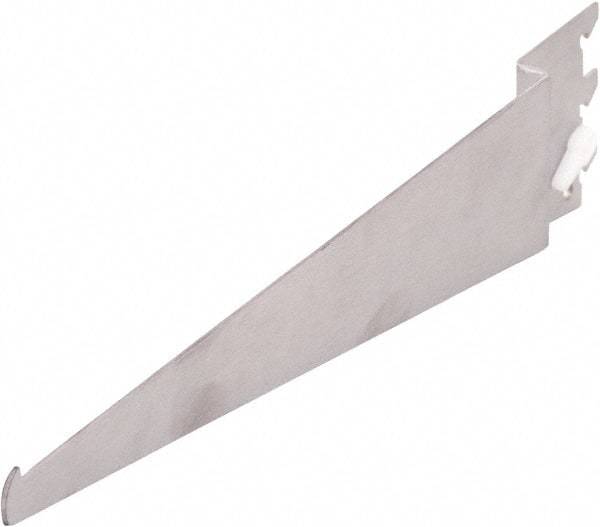 ECONOCO - Satin Chrome Coated Offset Bracket - 12" Long - Exact Industrial Supply