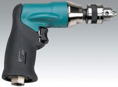 #52836 - 1/4" Chuck Size - Air-Powered Industrial Quality Drills - Exact Industrial Supply