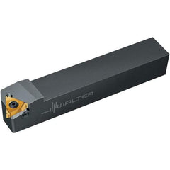 Walter - External Thread, Left Hand Cut, 1-1/2" Shank Width x 1-1/2" Shank Height Indexable Threading Toolholder - 8" OAL, NTSE..-22 Insert Compatibility, NTS-SE Toolholder - Exact Industrial Supply