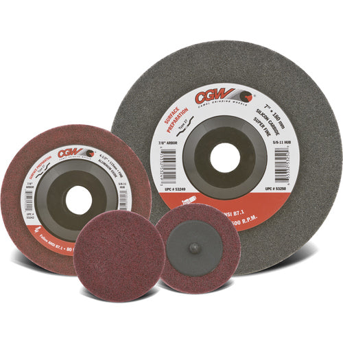 4-1/2 × 7/8 Silicon Carbide Grey Very Fine T27