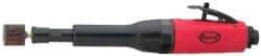 Sioux Tools - 1/4" Collet, Straight Handle, Straight Air Die Grinder - 18,000 RPM, Rear Exhaust, 23.1 CFM, 0.5 hp, 6.21 bar, 1/4 NPT - Exact Industrial Supply