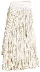 Ability One - 5" Large Synthetic Cut End Mop Pad - Quick Change Connection - Exact Industrial Supply