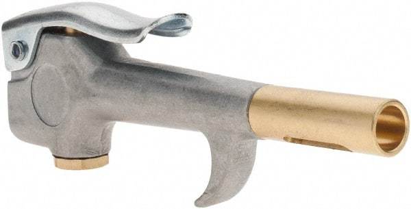 Value Collection - 30 Max psi Standard Safety Thumb Lever Blow Gun - 1/4 NPT Inlet, Aluminum - Exact Industrial Supply