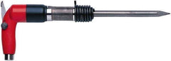 Chicago Pneumatic - 3,500 BPM, 2.28 Inch Long Stroke, Pneumatic Scaling Hammer - 9.7 CFM Air Consumption, 1/4 NPT Inlet - Exact Industrial Supply