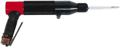 Chicago Pneumatic - 3,000 BPM, 0.79 Inch Long Stroke, Pneumatic Chipping Hammer - 4.4 CFM Air Consumption, 1/4 NPT Inlet - Exact Industrial Supply