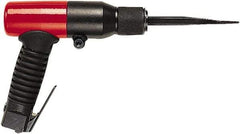 Chicago Pneumatic - 2,200 BPM, 1.53 Inch Long Stroke, Pneumatic Chipping Hammer - 8 CFM Air Consumption, 1/4 NPT Inlet - Exact Industrial Supply