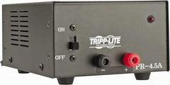 Tripp-Lite - 30 Watt, 4.50 Amp, 120 VAC Input, 13.8 VDC Output, Power Supply - 4-1/2 Inch Wide x 7-1/2 Inch Deep x 3 Inch High, 32 to 104°F, Red LED Display - Exact Industrial Supply