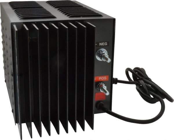 Tripp-Lite - 75 Watt, 25 Amp, 120 VAC Input, 13.8 VDC Output, Power Supply - 6-1/4 Inch Wide x 10-1/4 Inch Deep x 6-3/4 Inch High, 32 to 104°F, Red LED Display - Exact Industrial Supply