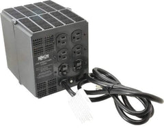 Tripp-Lite - 6 Outlets, 140 Volt Max Input, 2,400 VA, Portable Power Conditioner - 120 VAC Output, 6 Inch Wide x 7 Inch High x 9-1/2 Inch Deep - Exact Industrial Supply