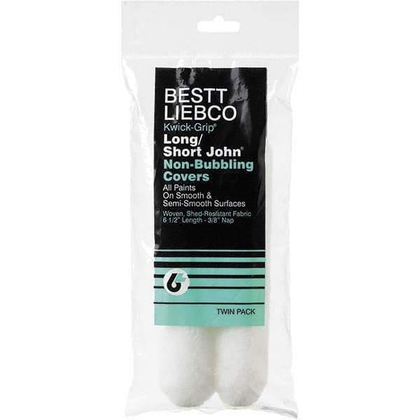 Bestt-Liebco - 3/8" Nap, 6-1/2" Wide Paint NonBubbling - Smooth to Semi-Smooth Texture, Knitted - Exact Industrial Supply