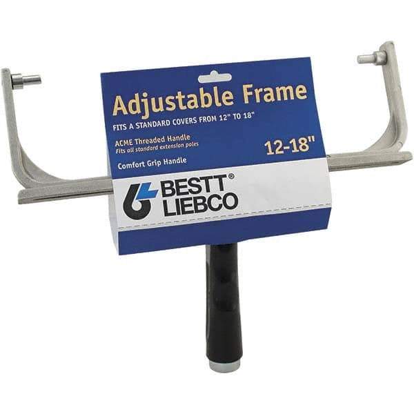 Bestt-Liebco - 12, 18" Wide x 10" Long Adjustable Frame - Plastic Frame - Exact Industrial Supply