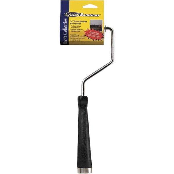 Bestt-Liebco - 3" Long, Mini Trim Roller & Frame - Includes Roller Cover & Frame - Exact Industrial Supply