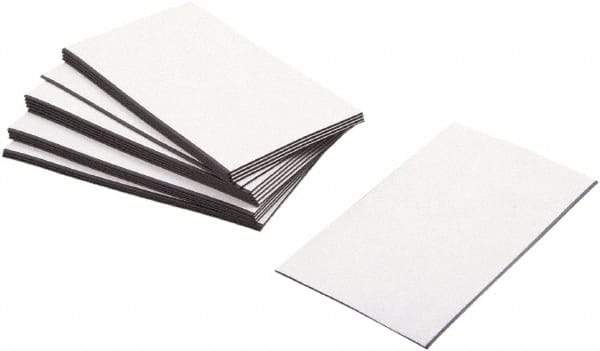 Baum/Gartens - 2" Wide x 3-1/2" Long, White Paper Business Cards - For Business Cards - Exact Industrial Supply