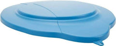 Vikan - 5 Gal Polypropylene Pail Lid - Blue, For Use with Vikan 5 Gal Pail - Exact Industrial Supply