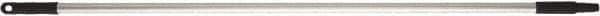 Vikan - 52 x 1" Aluminum Squeegee Handle - European Threaded Connection, Black - Exact Industrial Supply