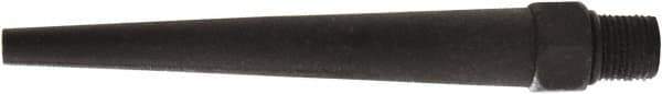Value Collection - Blow Gun Nylon Tapered Tube - 1/4 NPT, 3" Long - Exact Industrial Supply