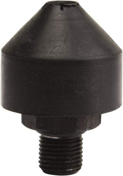Value Collection - Blow Gun Rubber Tip - 1/4 NPT, 1-1/2" Hose Length - Exact Industrial Supply