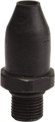 Value Collection - Blow Gun Rubber Tip - 1/4 NPT, 1.4" Hose Length - Exact Industrial Supply