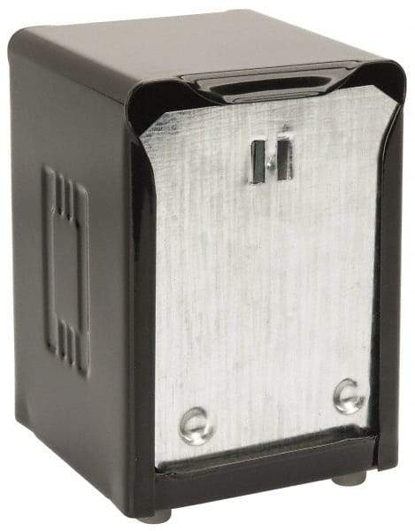 San Jamar - 3-3/4 x 4 x 5-1/2, Napkin Dispenser - Tabletop Low Fold, Black - Exact Industrial Supply