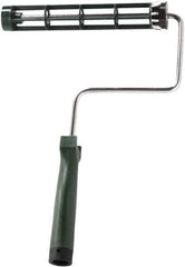 Wooster Brush - 9" Wide x 9" Long Roller Frame - Plastic Frame, Polypropylene Handle - Exact Industrial Supply