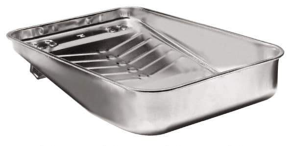 Wooster Brush - 9" Roller Compatible Paint Roller Tray - 3 Qt Capacity, 13" Wide, Steel - Exact Industrial Supply