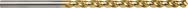 13/64 Dia. - Cobalt Taper Length Drill - 118° Point - TiN - Exact Industrial Supply