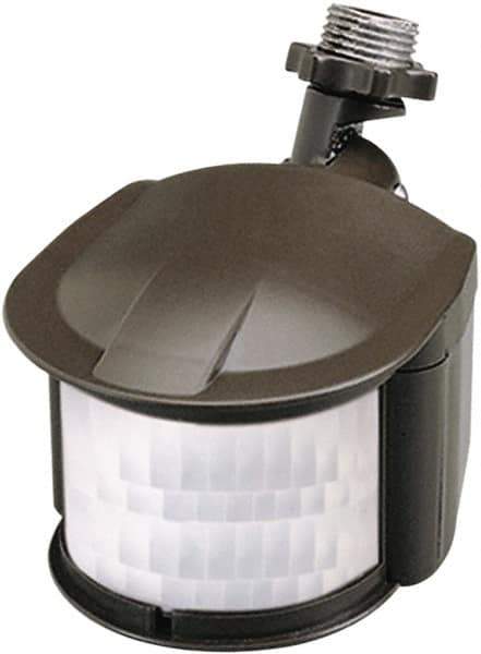 Cooper Lighting - 120 VAC, 180° Pattern, Wall Mount Photoelectric Sensor - For Use with Floodlight - Exact Industrial Supply