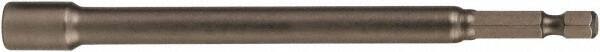 Wiha - 3/8" Magnetic Nutsetter - 1/4" Hex Drive, 12" OAL - Exact Industrial Supply