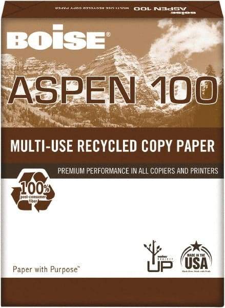 Boise - 11" x 17" White Copy Paper - Use with Laser Printers, Copiers, Inkjet Printers, Fax Machines, Multifunction Machines - Exact Industrial Supply