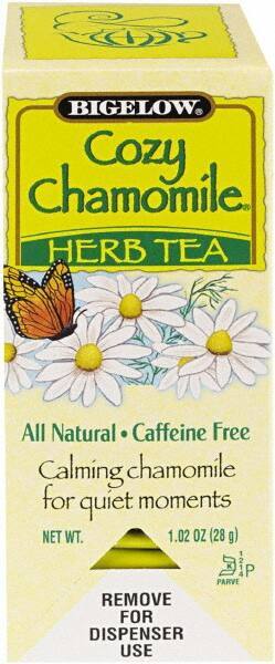 Bigelow - Single Flavor Tea, C ozy Chamomile, 28 Bags/Box - Exact Industrial Supply