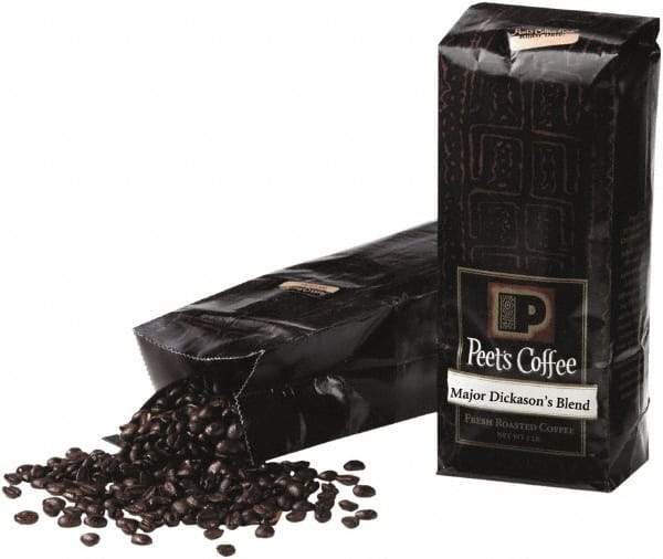Peet's Coffee & Tea - Bulk Coffee, Major Dickason's Blend, Whole Bean, 1 Lb Bag - Exact Industrial Supply