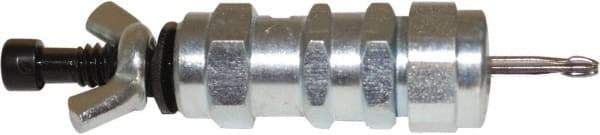 Zephyr Tool Group - #30 1/8" Pin Diam, Copper Cleco Wing Nut Fastener - Standard Length, 0 to 1" Grip - Exact Industrial Supply