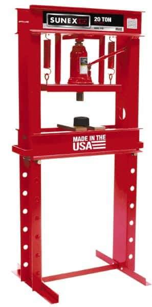 Sunex Tools - 20 Ton Manual Shop Press - 6 Inch Stroke - Exact Industrial Supply