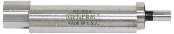 General - 0.2 and 0.5" Head Diam, 1/2" Shank, Double End, Mechanical Edge Finder - Accurate to 0.0005", Conical Contact - Exact Industrial Supply