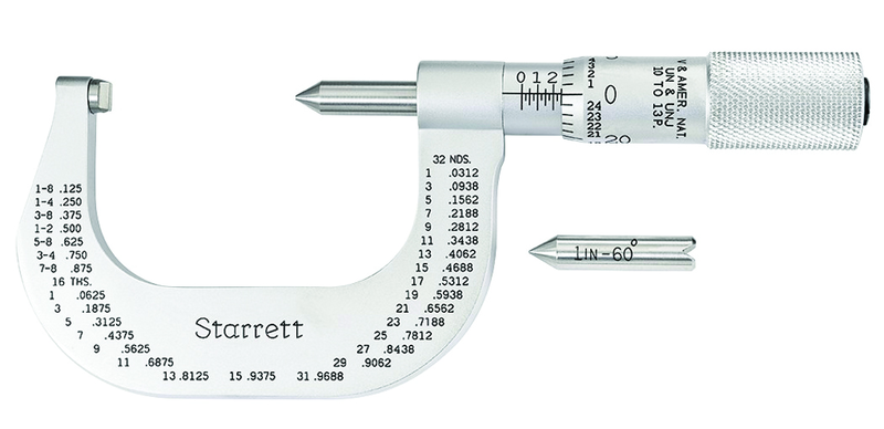 585MCP SCREW THREAD MICROMETER - Exact Industrial Supply