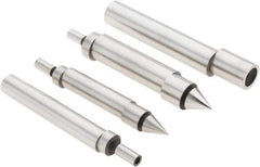 Value Collection - Double, Single End, Edge Finder Set - Ball, Conical, Cylindrical Head Type, Includes 4 Attachments, 4 Pieces - Exact Industrial Supply