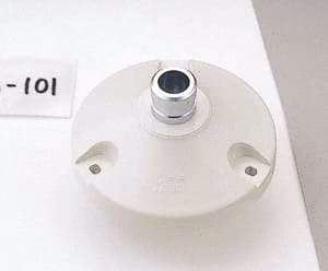 Schneider Electric - 84mm Wide x 24-1/2mm High, Visual Signal Device Mounting Plate - For Use with Harmony XVC4 - Exact Industrial Supply