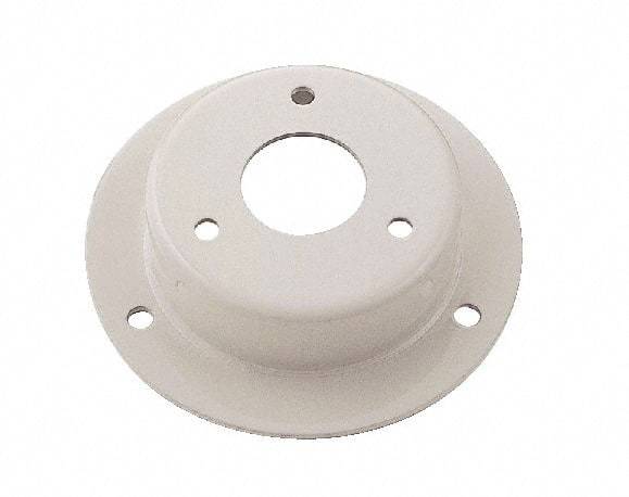 Schneider Electric - 84mm Wide x 21.60mm High, Visual Signal Device Mounting Plate - For Use with Harmony XVC6 - Exact Industrial Supply
