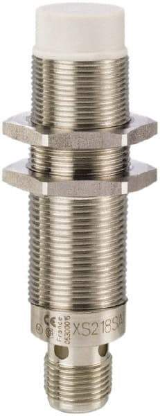 Telemecanique Sensors - PNP, 12mm Detection, Cylinder, Inductive Proximity Sensor - 3 Wires, IP67, IP69, 12 to 24 VDC, M18x1 Thread, 70mm Long - Exact Industrial Supply