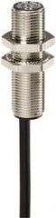 Telemecanique Sensors - PNP, 4mm Detection, Cylinder, Inductive Proximity Sensor - 3 Wires, IP67, 12 to 24 VDC, M12x1 Thread, 42mm Long - Exact Industrial Supply