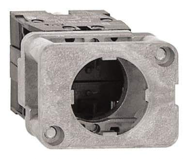 Square D - 2NC, 10 Amp, Electrical Switch Contact Block - 600 VAC, Screw Terminal - Exact Industrial Supply