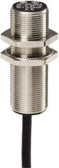 Telemecanique Sensors - PNP, NC, 5mm Detection, Cylinder, Inductive Proximity Sensor - 3 Wires, IP65, IP67, 12 VDC, 12 VDC, 24 VDC, M18x1 Thread, 53mm Long x 18mm Wide - Exact Industrial Supply
