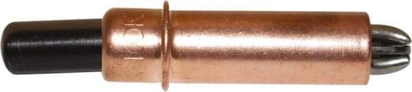 Zephyr Tool Group - 1/4 Drill 1/4" Pin Diam, Copper Cleco Fastener - Standard Length, 0 to 1/2" Grip - Exact Industrial Supply